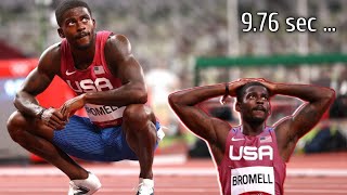 Absolutely Insane  Trayvon Bromell vs Christian Coleman  976 sec [upl. by Adler]