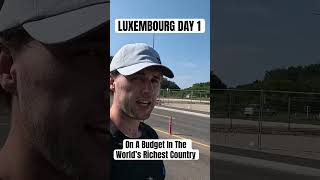 Luxembourg The world’s richest country on a budget travel budget luxembourg europe vlog eu [upl. by Willow769]