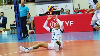 Crazy Setter Skills in Volleyball HD [upl. by Russian]