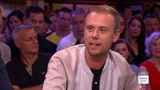 Armin van Buuren over Avicii  RTL LATE NIGHT [upl. by Yrkcaz]