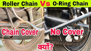 Motorcycle Standard Roller Chain Vs O Ring  X Ring Chain  Which Is Better   Bike Drive Chain [upl. by Brew]