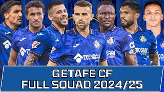 GETAFE CF FULL SQUAD SEASON 202425  Getafe CF Official Squad [upl. by Brandwein]