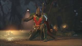 Injustice 2 Use Robin New Ability Deadly Birdarang [upl. by Dnartreb]