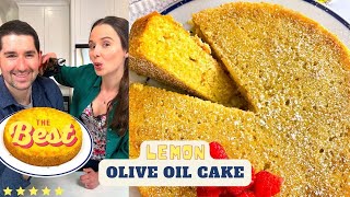 Olive Oil Cake With a Hint of Lemon [upl. by Lleret]