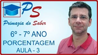 FRAÇÃO EM PORCENTAGEM  AULA 3 [upl. by Bibbye]