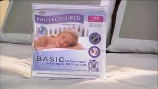 Try the ProtectABed Basic Mattress Protector [upl. by Oilalue]