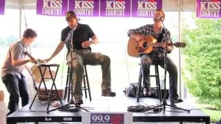 Rodney Atkins  quotTake A Back Roadquot live at 999 Kiss Country [upl. by Sucam155]