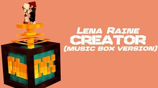 Lena Raine  CREATOR Music Box Version DimDix Animation [upl. by Kumler295]