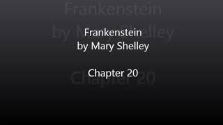 Frankenstein by Mary Shelley  Chapter 20 Audiobook [upl. by Nilyram598]