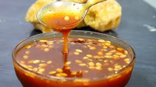 Golgappa  PaniPuri ki Mithi Chutney  Imli ki Meethi Chutney  इमली की चटनी [upl. by Juliano996]