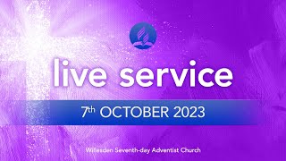 Saturday 7th October 2023  Live Service  Main Service [upl. by Rostand]