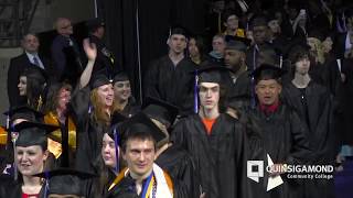 Quinsigamond Community College Commencement 2017 Part 12 [upl. by Dnalrah108]