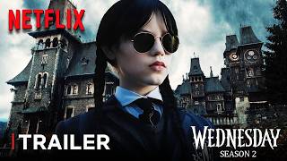 Wednesday Addams Season 2  Trailer  Netflix Series  Jenna Ortega  Teaser PROs Concept Version [upl. by Ijies]