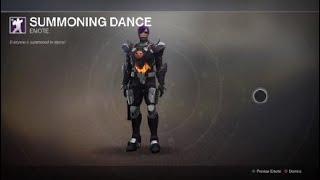 Destiny 2 Summoning Dance [upl. by Annayad832]