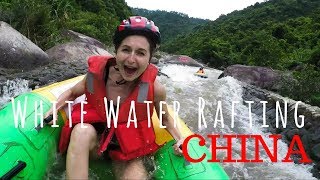 White Water Rafting China  Vietnam Border [upl. by Alaster235]