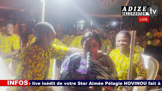 Live Aimée P HOVINOU à Cotonou le 10 Mars 2023 [upl. by Meras]