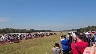 US Navy F18 High Speed Pass AirDotShow  Oct 27th 2024 [upl. by Namar]