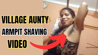 How to shave arm pit hair at home for beginners [upl. by Olivette661]