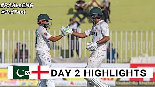 Pakistan vs england 3rd Test Day 2 Cricket Match Highlights 2024  PAK vs ENG 3rd Test Highlights [upl. by Ahseryt]