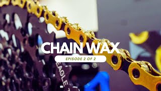 Road Bike Chain Waxing Pt 2 [upl. by Gaddi]