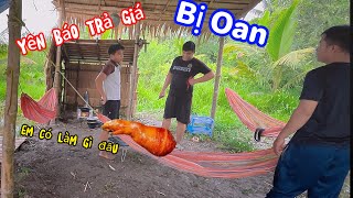 Ku Đen Cân Team Làm Cho Yên Báo Cùng Anh Hàng Xóm Trả Giá Với Món Ăn Lạ KDD survival kd [upl. by Shepp]