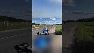 Yamaha YZF R6 speed test [upl. by Atileda]