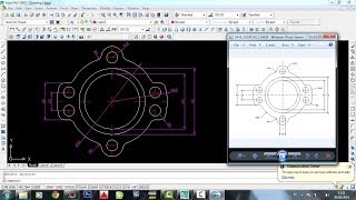 Belajar AutoCAD 2007 2dimensi pemula latihan 1 [upl. by Onaicram53]