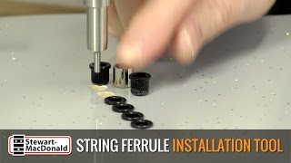 String Ferrule Installation Tool Demo [upl. by Fry]