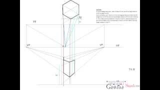 Engineering Drawing TutorialsPerspective drawings with front and side view T 48 [upl. by Idoc]