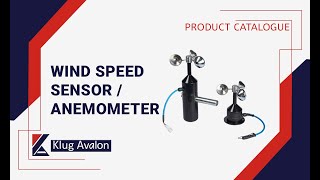 What is an Anemometer  Wind Speed Sensor  For All Cranes  Klug Avalon [upl. by Nojed369]