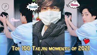 TaejinJinV Top 100 Taejin moments of 2021 [upl. by Fougere]