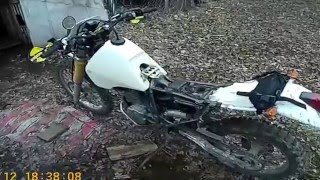 1996 dr350 running poorly [upl. by Abigael]