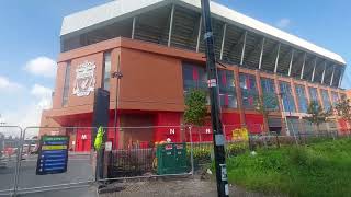 Liverpool FC Anfield road expansion development update 170724 [upl. by Karyn]