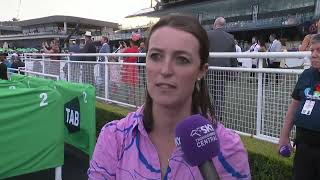 OSTRAKA WINS AT RANDWICK  ANNABEL NEASHAM INTERVIEW [upl. by Ainomar]