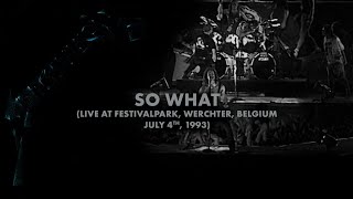 Metallica So What Werchter Belgium  July 4 1993 [upl. by Maffei556]