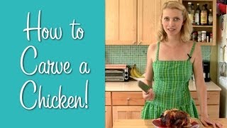 How To Carve a Chicken  Hilah Cooking  Learn To Cook [upl. by Malvie180]