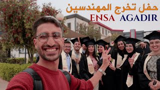 Cérémonie de Remise des Diplômes 🎓 ENSA AGADIR 2022  حفل تخرج المهندسين [upl. by Anayit]