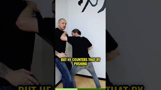 Do you know what to do if an attacker pins you against a wall with a knife [upl. by Garling]