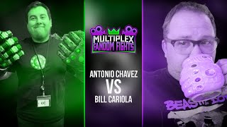 Fandom Fights Antonio Chavez vs Bill Cariola [upl. by Ydnim]