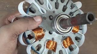 Ceiling fan basket rewinding fan repair in bangla [upl. by Concepcion]