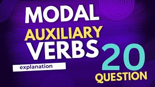 MODAL AUXILIARY VERBS ENGLISH GRAMMAR CBSEBIHAR BOARDEXAM 2025 [upl. by Hacker]