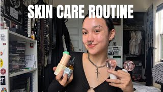 Morning Skin Care Routine  sick amp trying to recover [upl. by Lindi]