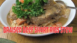 Braised Beef Short Ribs Stew [upl. by Annawot]