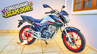 COLOQUEI ESCAPE DORE NA TITAN 2023 COM COMANDINHO JET MOTOS [upl. by Leis]