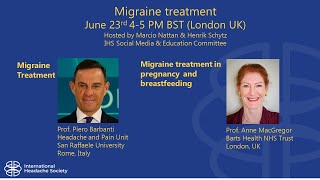 IHS Webinar on migraine treatment [upl. by Gustafsson817]