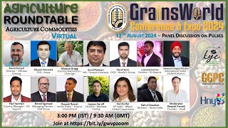 GrainsWorlds Virtual Agriculture Roundtable on Pulses [upl. by Kallman826]