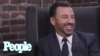 What Jimmy Kimmel Really Thinks Of Jimmy Fallon Stephen Colbert amp More  People [upl. by Letnahc]