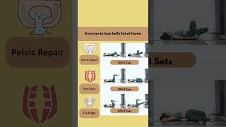 Exercise to lose belly fat at home🏠 bellyfat exercise home workout weightloss losebellyfat [upl. by Atinev126]