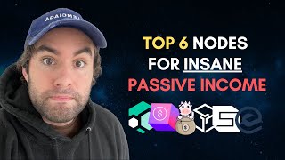 TOP 6 NODE PROJECTS FOR CRAZY PASSIVE INCOME  CRYPTO MASTERNODES [upl. by Enimasaj]