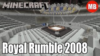 WWE Minecraft Arena  Royal Rumble 2008 [upl. by Heigho]